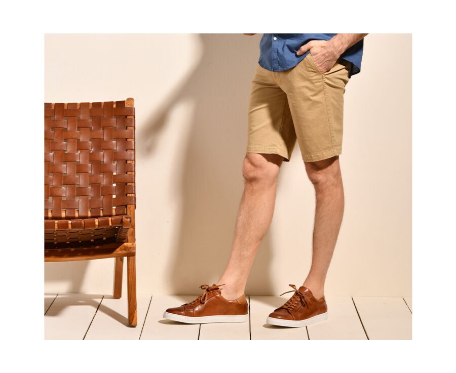 Bermuda chino homme Désert - BARRY