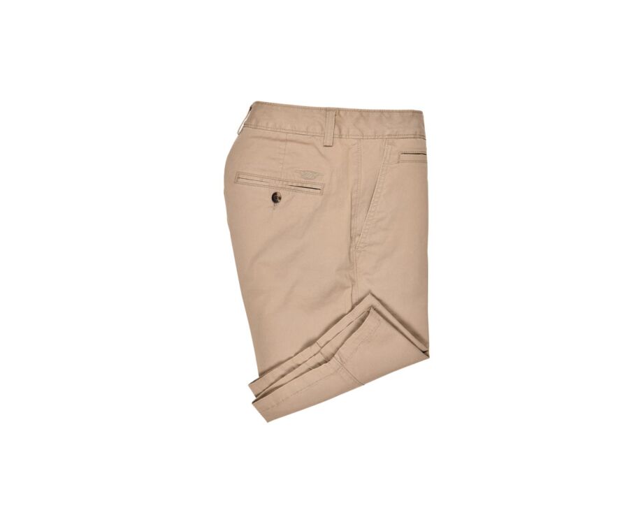 Bermuda chino homme Taupe Clair - BARRY