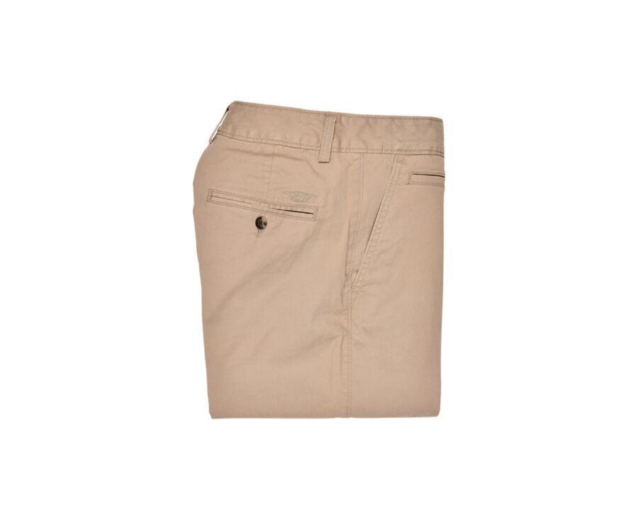 Bermuda chino homme Taupe Clair - BARRY