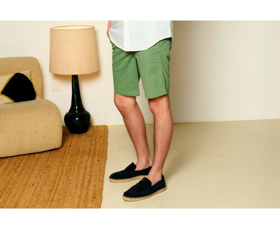Bermuda chino homme Vert Sauge - BARRY