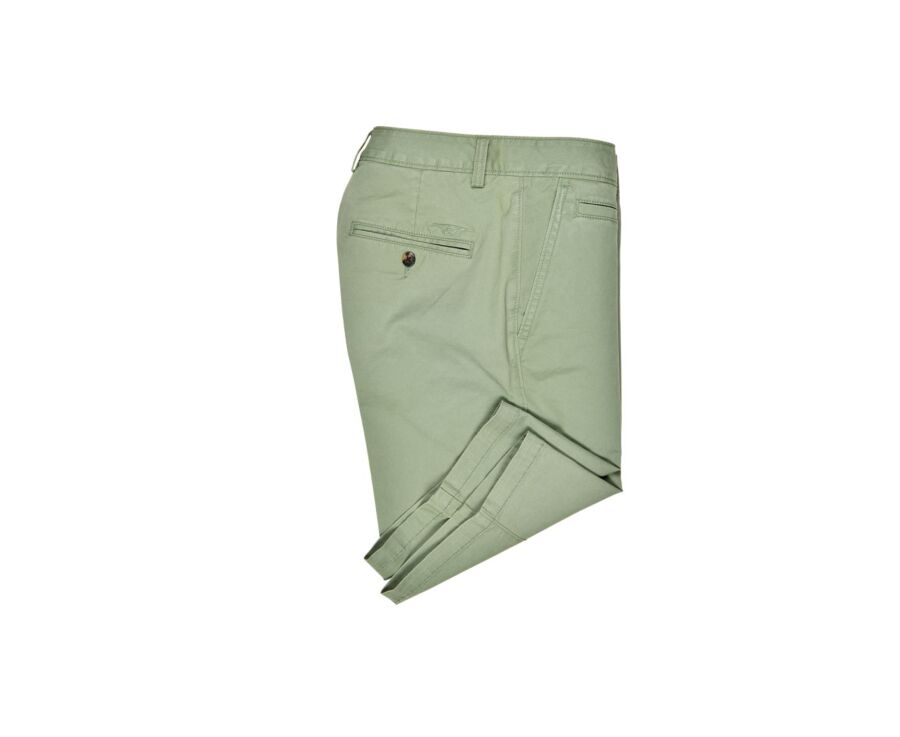 Bermuda chino homme Vert Sauge - BARRY