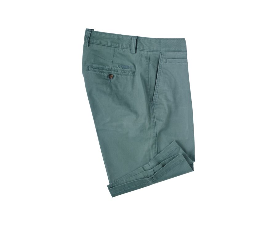 Bermuda chino homme Vert pin - BARRY