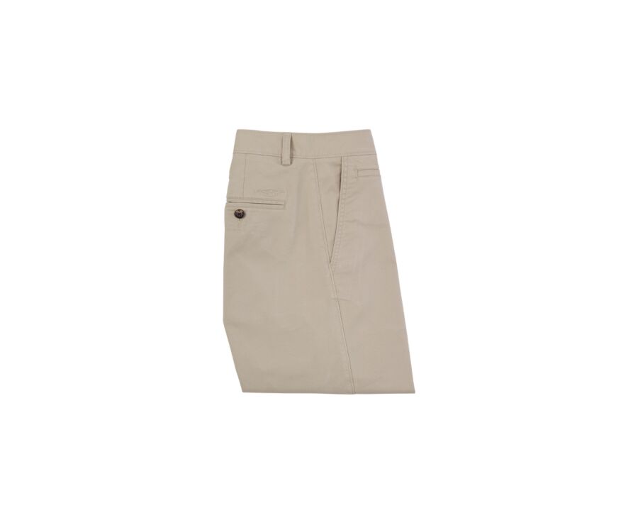 Bermuda chino homme Beige Mastic - BARRY