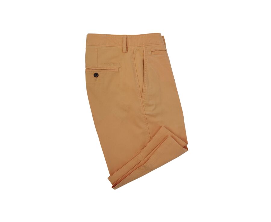 Bermuda chino homme Orange Pâle - BARRY