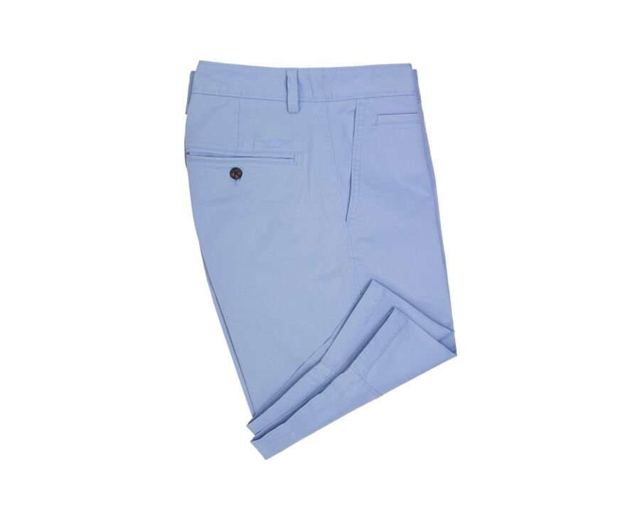 Bermuda chino homme - Bleu Azur Clair - BARRY