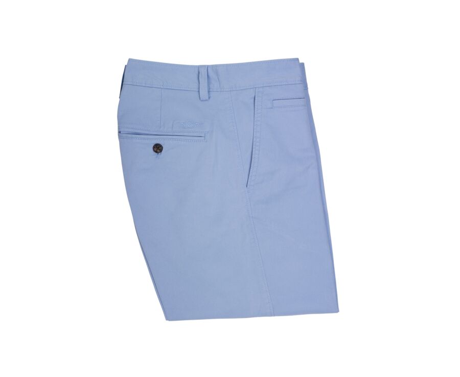 Bermuda chino homme - Bleu Azur Clair - BARRY