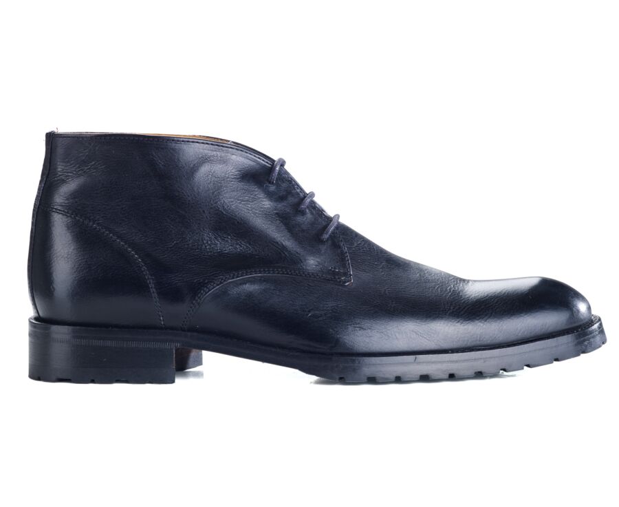 Desert boots homme Noir Warwick Gomme Bexley