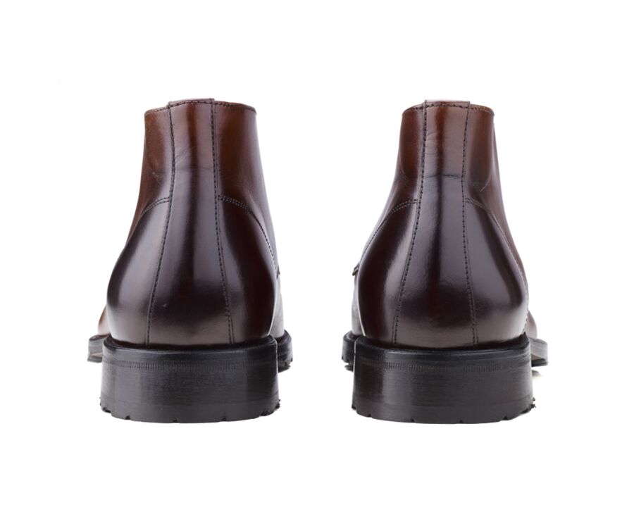 Desert boots homme Cognac patiné - WARWICK