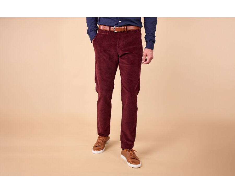 Pantalon Chino - Bordeaux - NORMAN