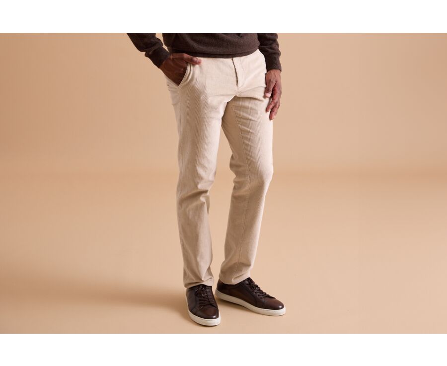 Pantalon Chino Ecru - NORMAN