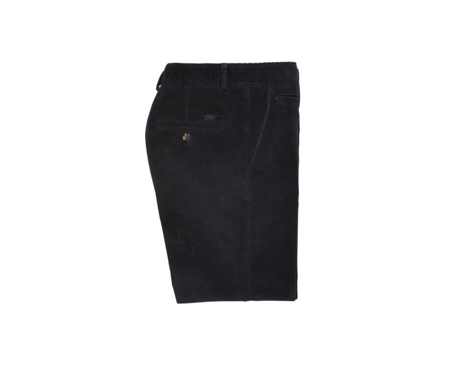 Pantalon chino velours côtelé homme Navy Foncé - NORMAN
