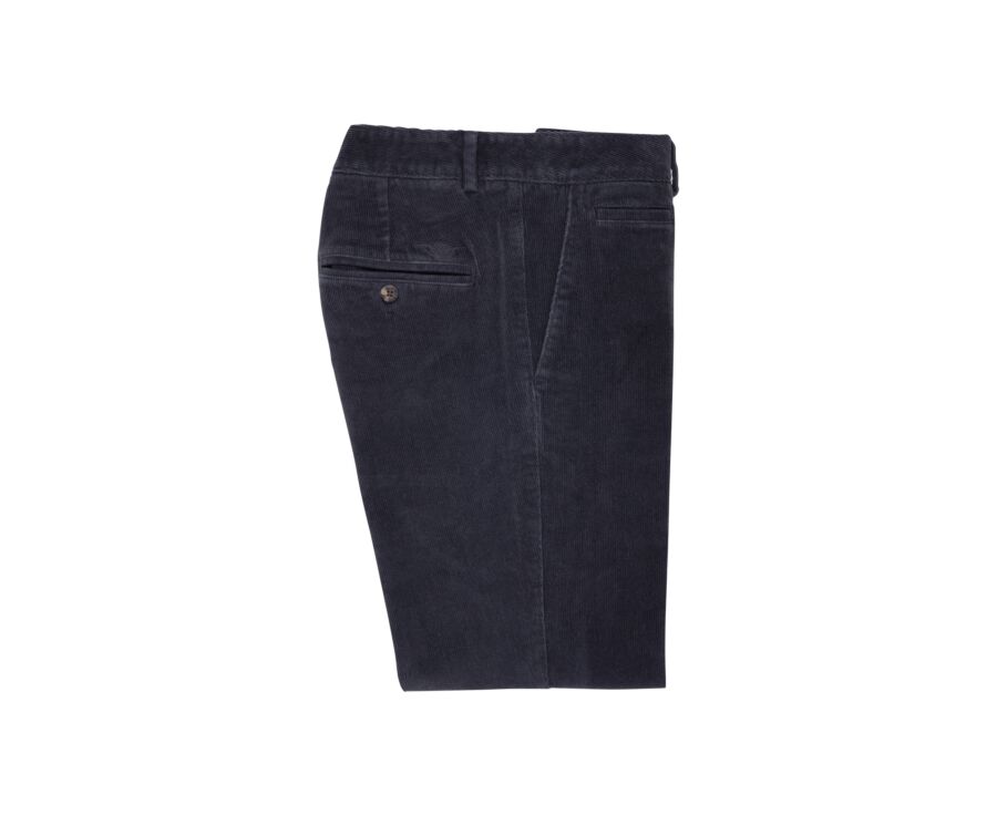 Pantalon chino velours côtelé homme Gris Foncé - NORMAN