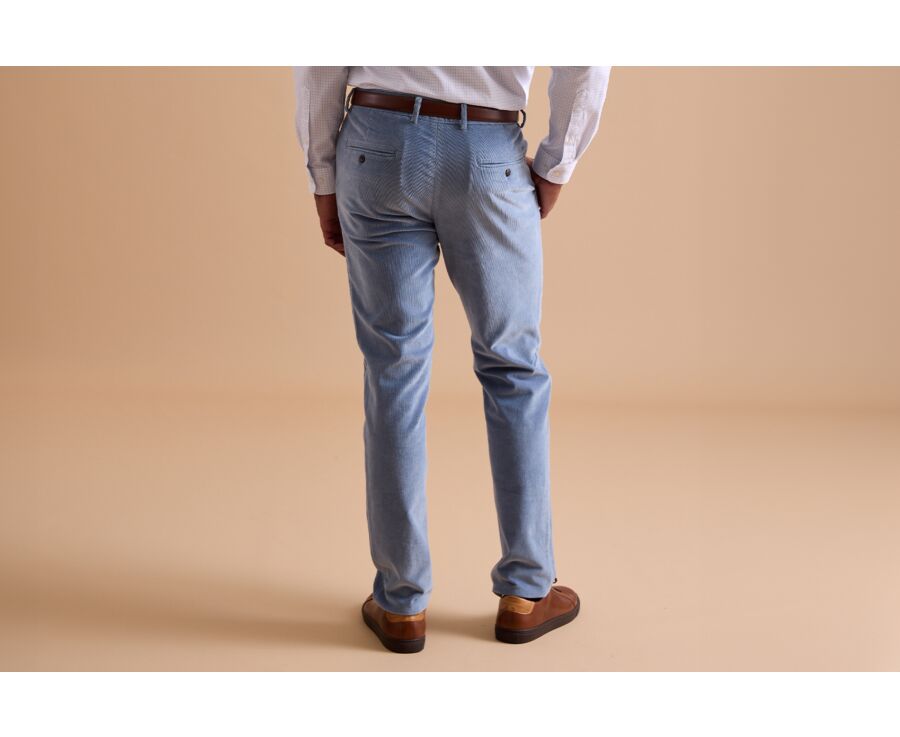Pantalon Chino Bleu Gris - NORMAN