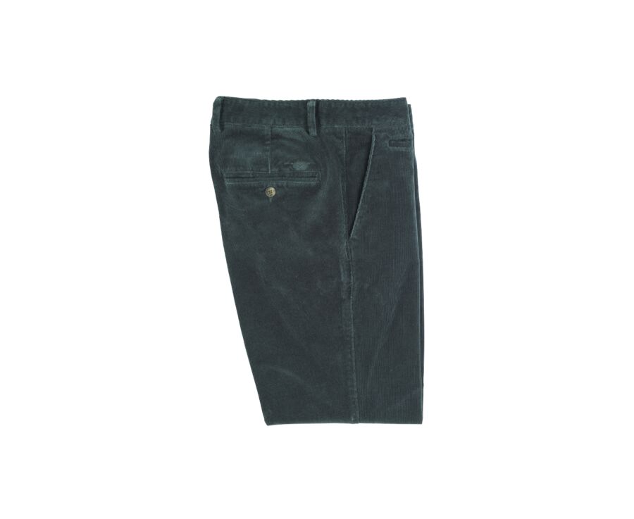 Pantalon chino velours côtelé homme Vert Sapin - NORMAN