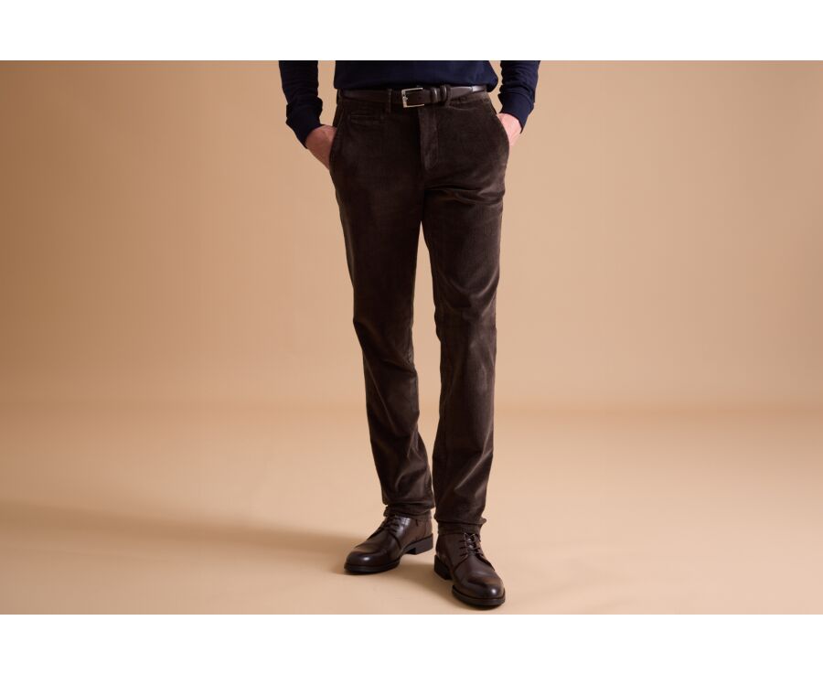 Pantalon Chino Brun - NORMAN