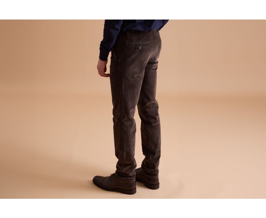 Pantalon Chino Brun - NORMAN