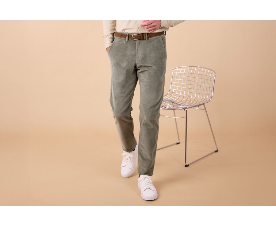 Pantalon Chino - Vert Eucalyptus - NORMAN