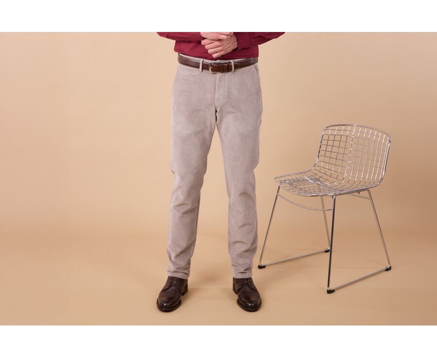 Pantalon Chino - Gris Taupe Clair - NORMAN