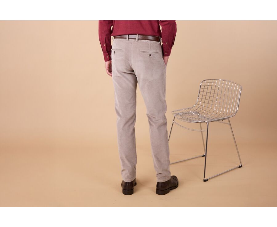 Pantalon Chino - Gris Taupe Clair - NORMAN
