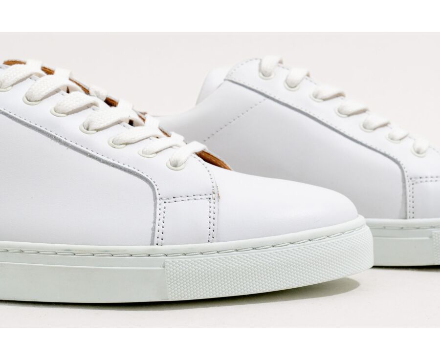 Sneakers cuir homme Blanc - INGLEWOOD