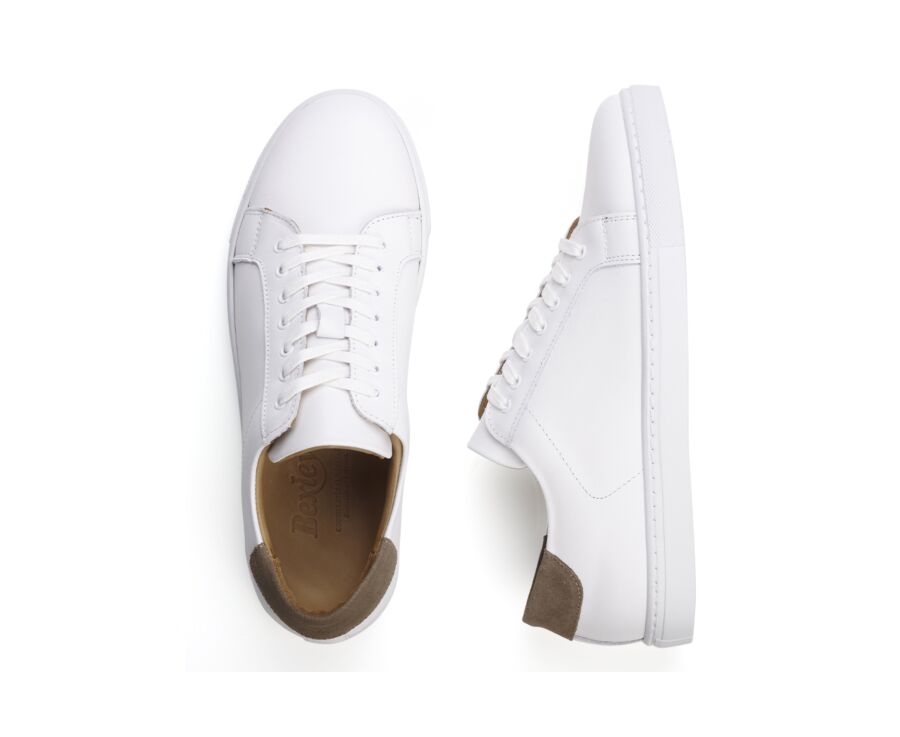 Sneakers cuir homme Blanc - INGLEWOOD