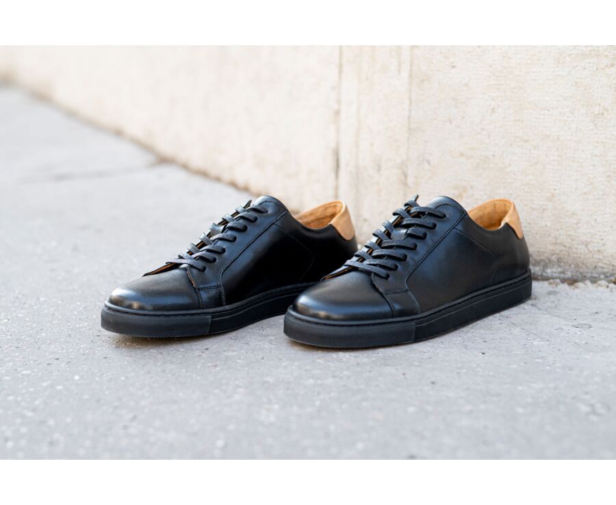 Sneakers homme cuir Noir - INGLEWOOD