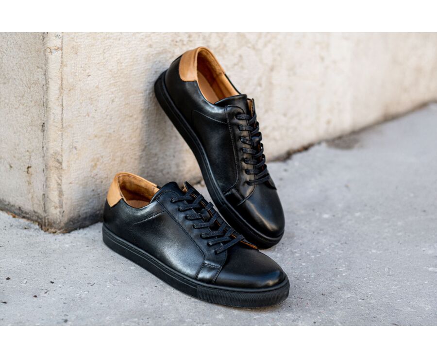 Sneakers homme cuir Noir - INGLEWOOD