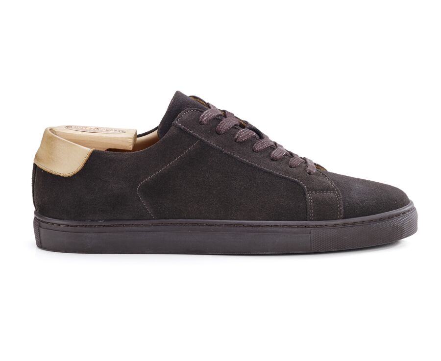 Sneakers homme Velours Brun - INGLEWOOD