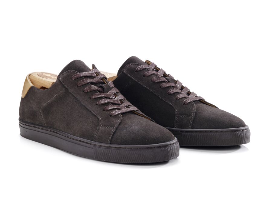 Sneakers homme Velours Brun - INGLEWOOD