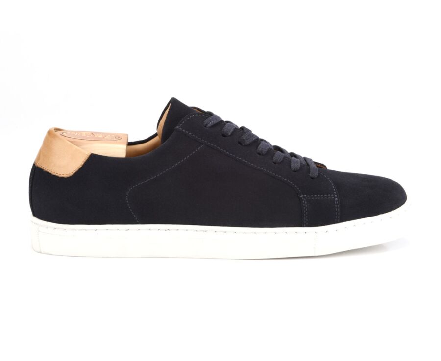 Sneakers homme Velours Marine - INGLEWOOD