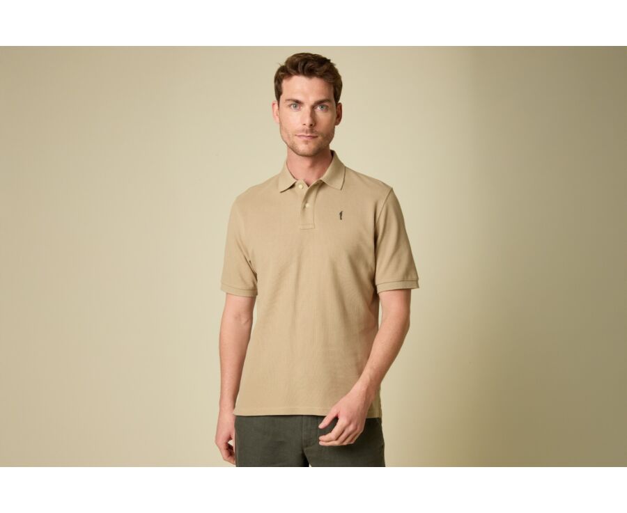 Polo homme Beige - GARETH