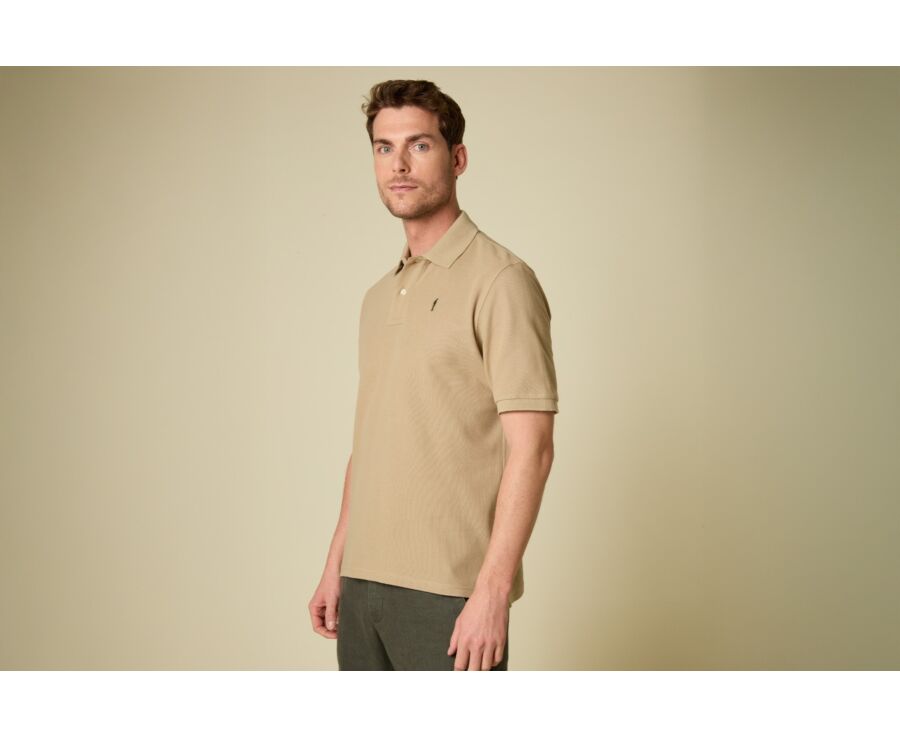 Polo homme Beige - GARETH