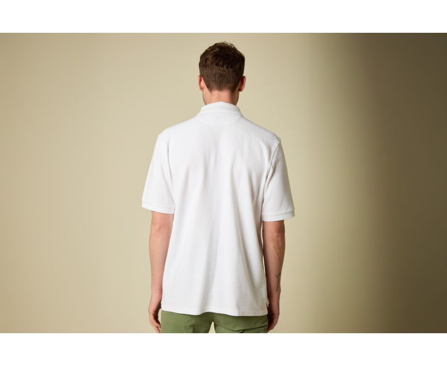 Polo Blanc homme - GARETH