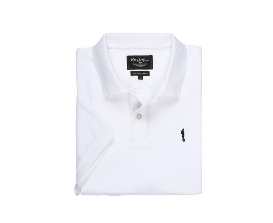 Polo Blanc homme - GARETH