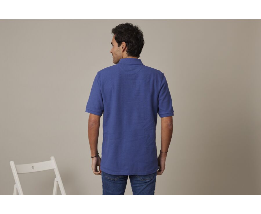 Polo Bleu Royal homme - GARETH