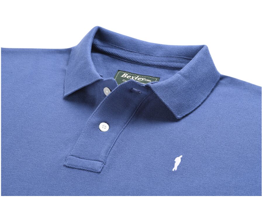 Polo Bleu Royal homme - GARETH