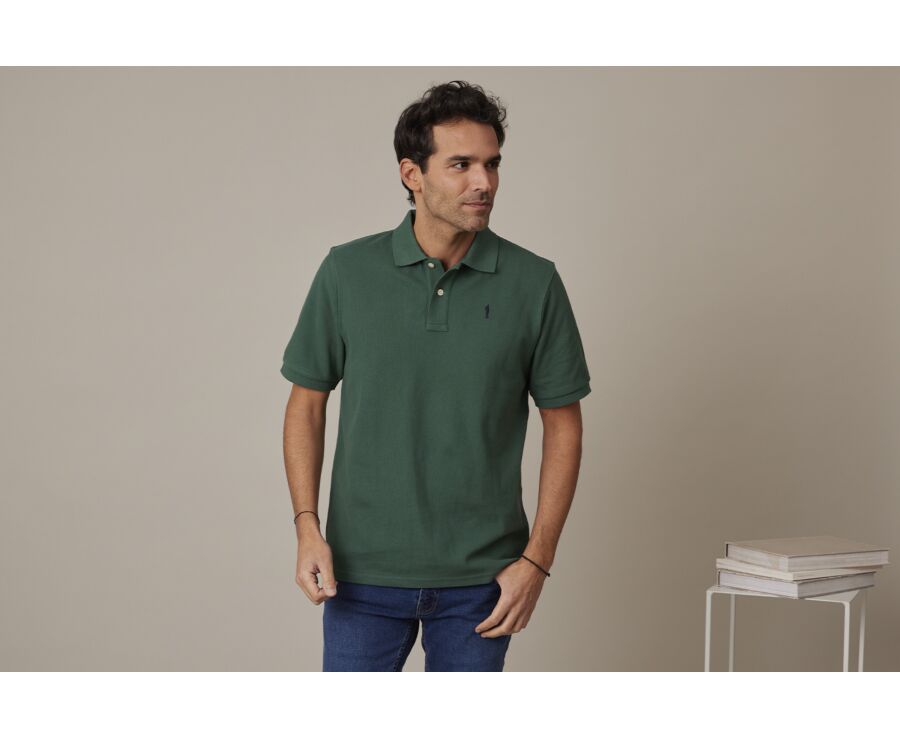 Polo Vert Sapin homme - GARETH