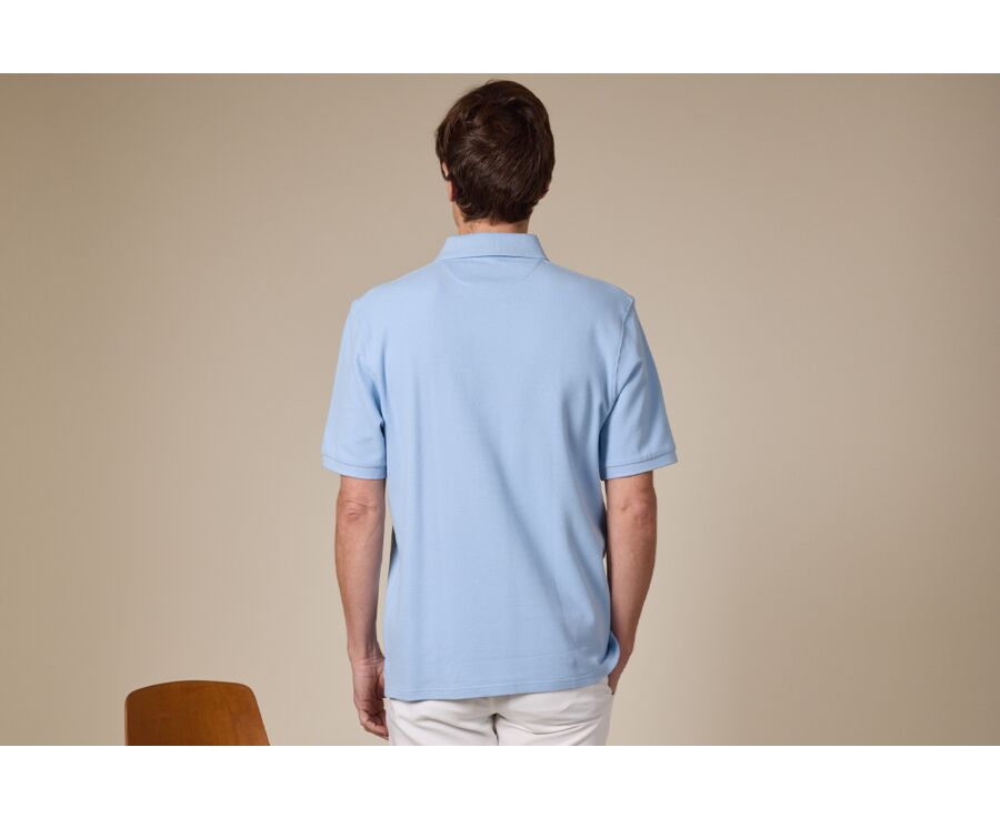 Polo homme Bleu ciel - GARETH