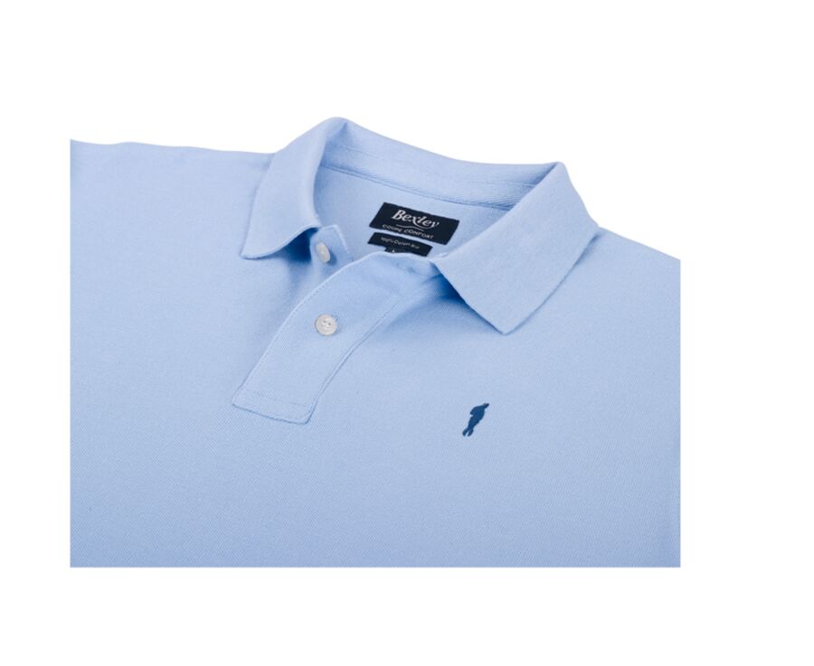 Polo homme Bleu ciel - GARETH
