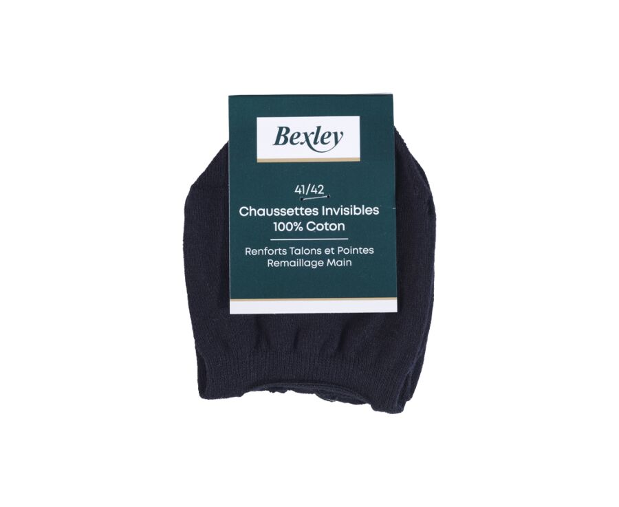 Chaussettes invisibles homme Noir