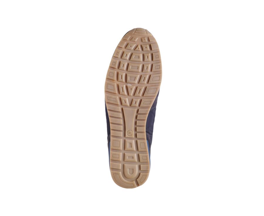 Sneakers homme velours Brun - CANBERRA