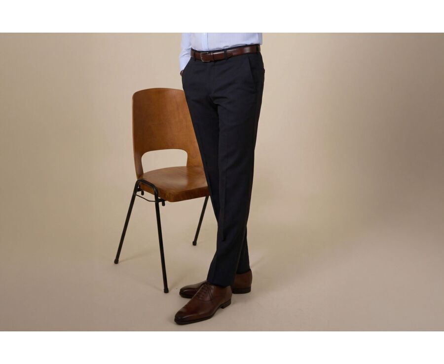 Pantalon de costume homme Navy - LAZARE
