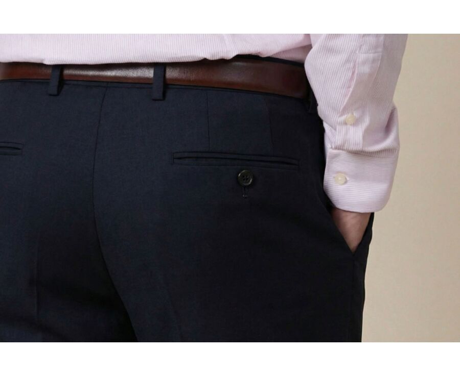 Pantalon de costume homme Noir - LAZARE