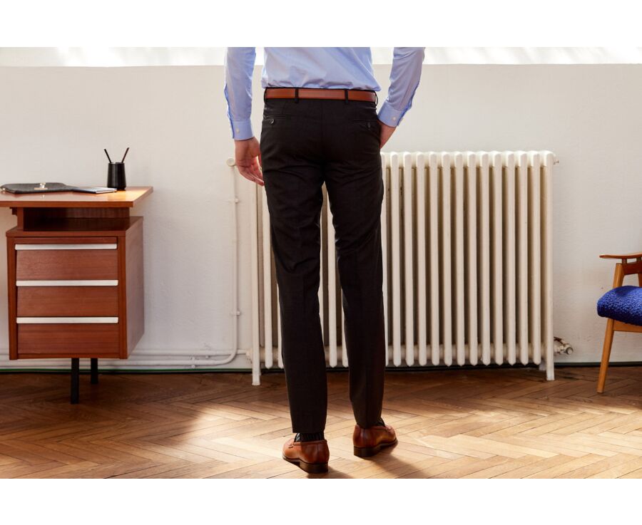 Pantalon de costume homme Gris Anthracite - LAZARE