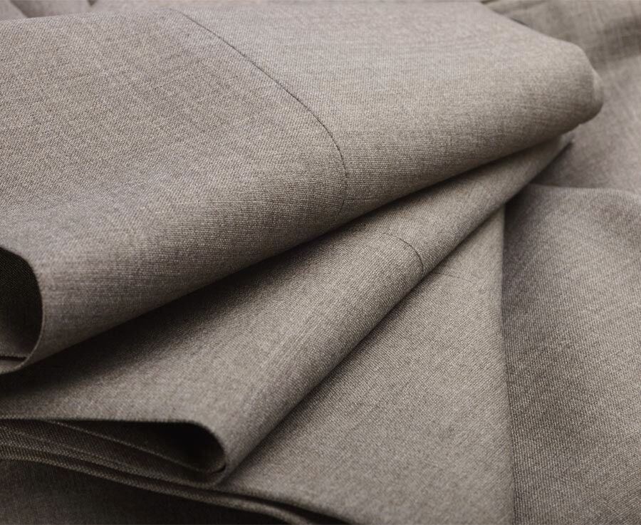 Pantalon de costume homme Taupe Chiné - LAZARE
