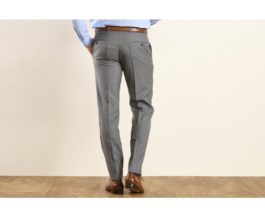 Pantalon de costume homme Gris Clair - LAZARE