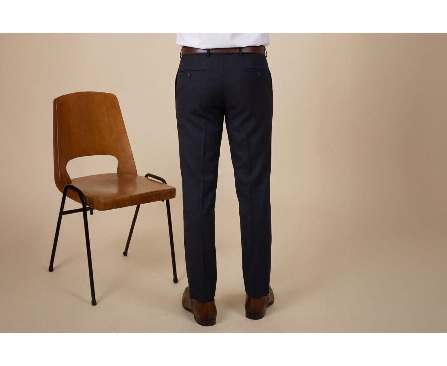Pantalon de costume homme Bleu Pétrole - LAZARE