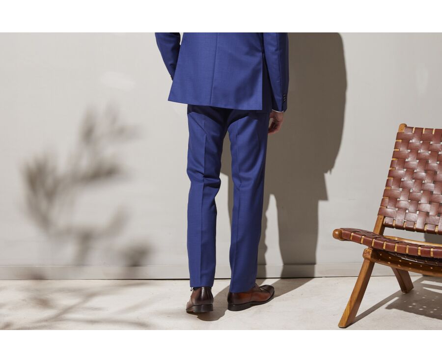 Pantalon de costume homme Bleu Franc - LAZARE