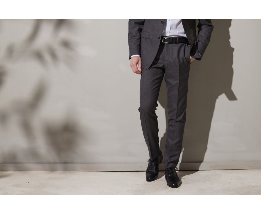 Pantalon de costume homme Gris Moyen - LAZARE