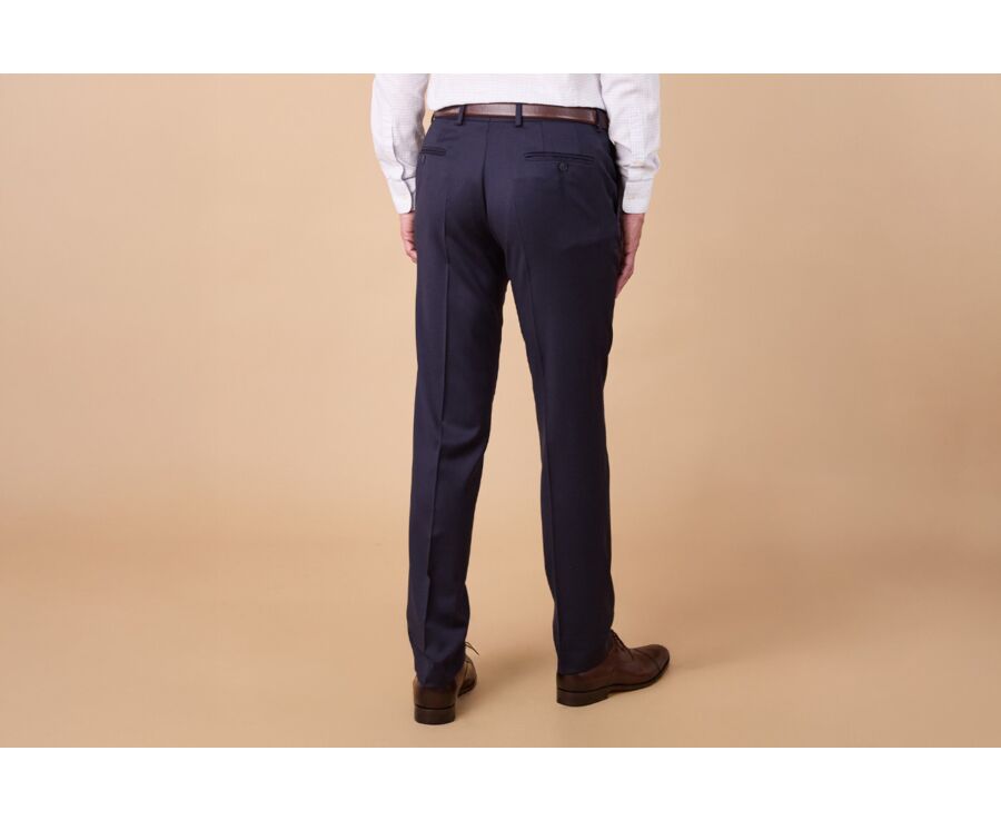 Pantalon de costume homme Bleu Marine - LAZARE